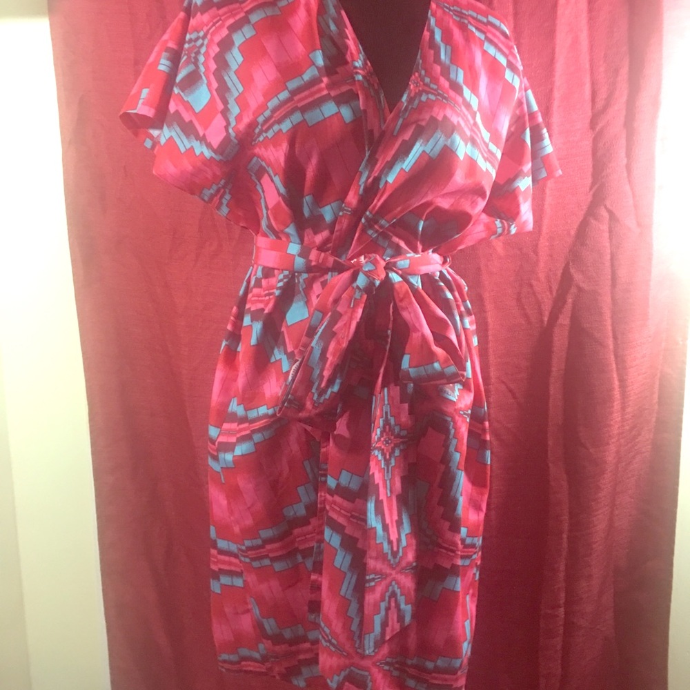 Wrap Dress - one of kind hand made.